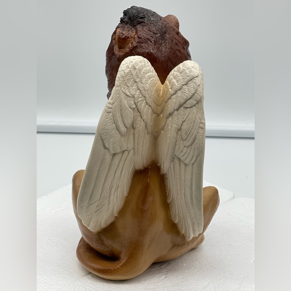 Windstone Editions: “Flion” Fantasy Winged Lion: Peña 1989 Handcrafted / Painted - Picture 4 of 14